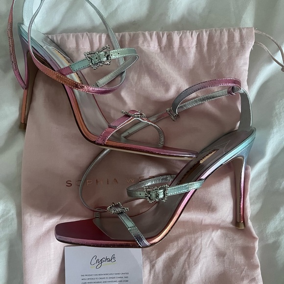 Sophia Webster Venus Heeled Sandal in multicolour 🦋 - Picture 6 of 6